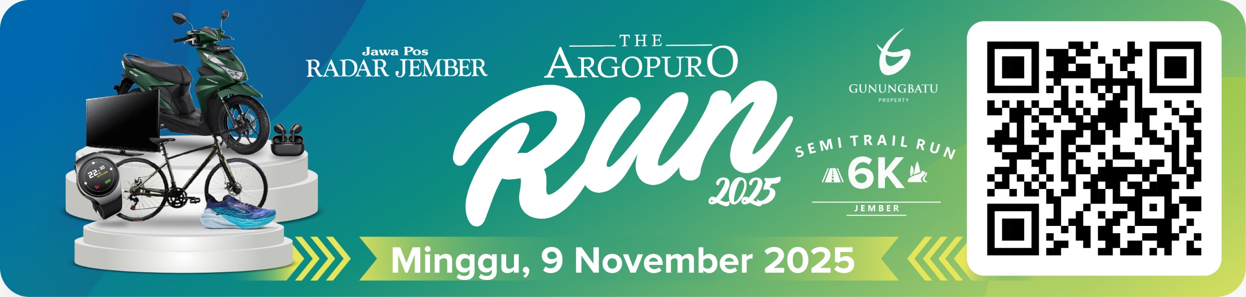 QRcode Argopuro Run 2025