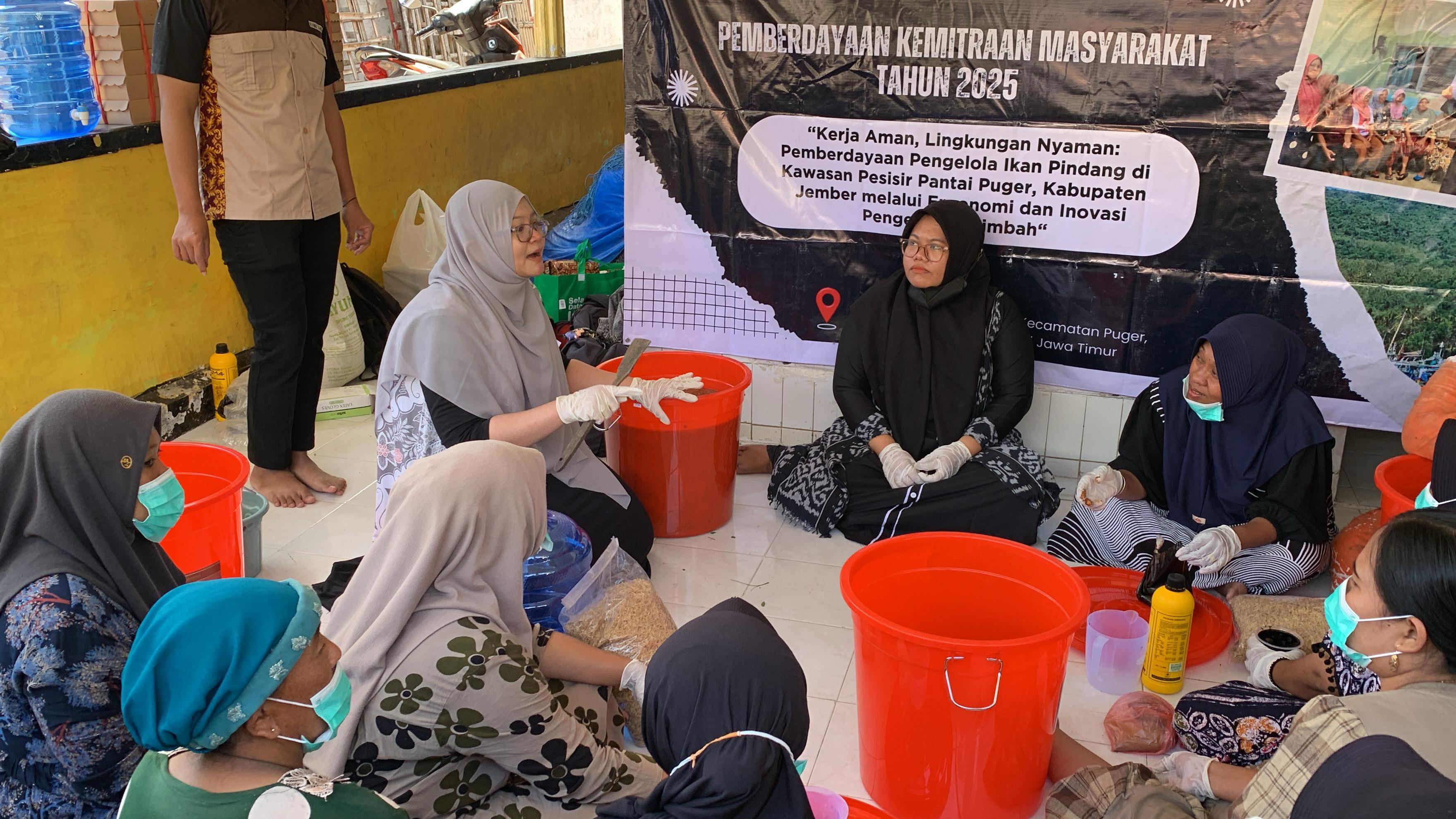 Pelaksanaan Pelatihan Pengolahan Limbah