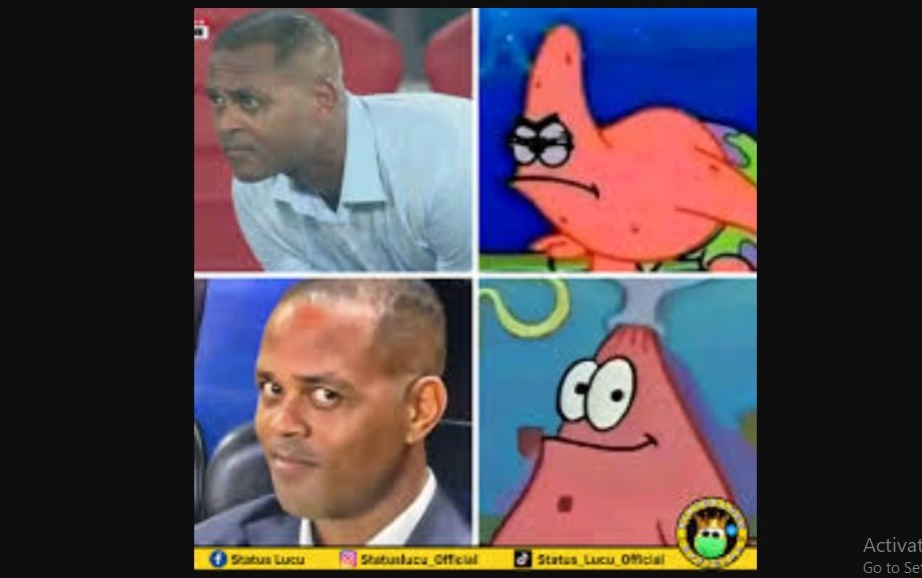SENYUM MAUT: Sepertinya petrick Kluivert tak akan bisa senyum pada laga pamungkas ronde 4 kulifikasi piala dunia melawan irak minggu dini hari (12/10)