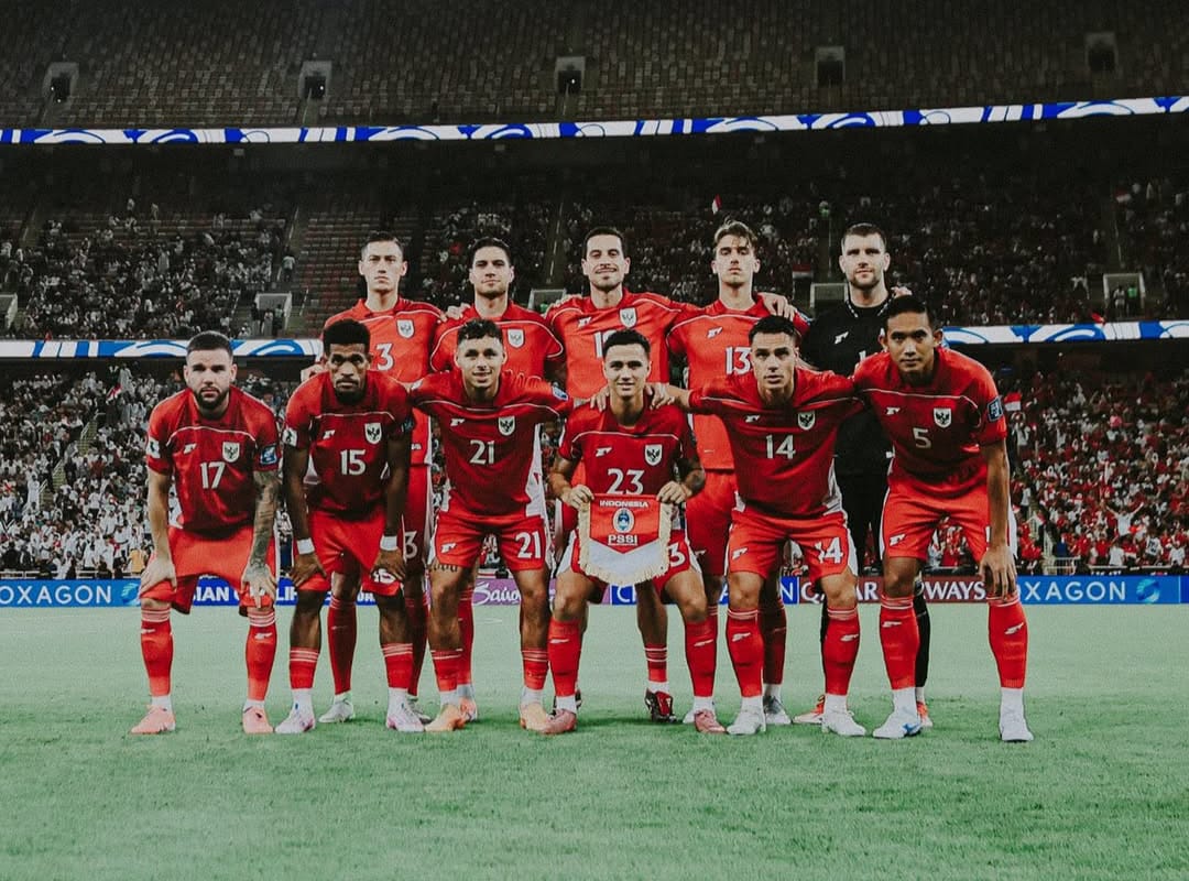 Timnas Indonesia dipastikan gagal lolos ke Piala Dunia 2026 setelah kalah dari Irak. (Instagram/timnasindonesia)
