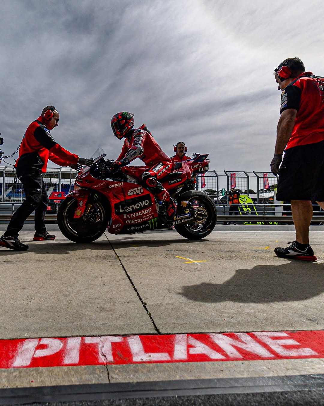 Bagnaia gagal finis lagi di Phillip Island, MotoGP Australia.