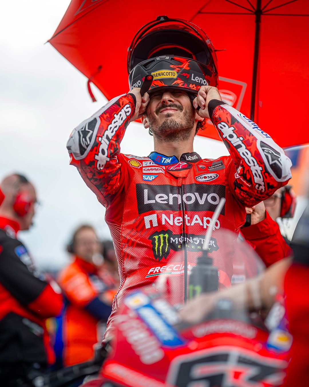 Francesco Bagnaia di Phillip Island, Australia.