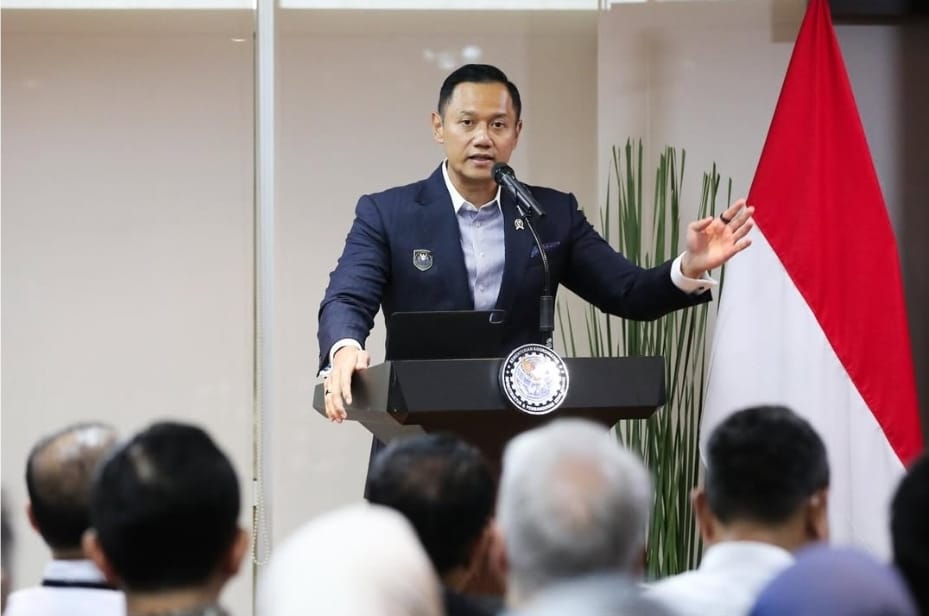 Menko IPK, Agus Harimurti Yudhoyono, membeberkan soal proyek Whoosh rute Surabaya. (Instagram/agusyudhoyono)  