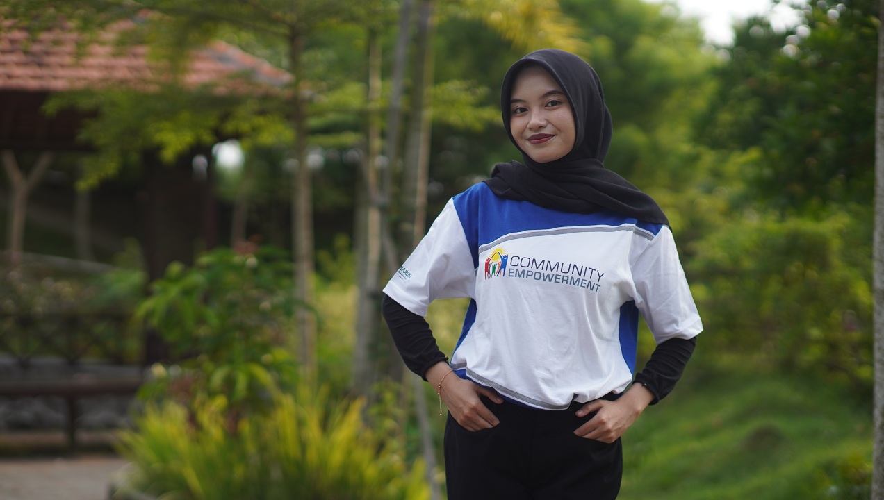 BERTALENTA: Mahasiswa semester 7 Ilmu Keperawatan Unej dalam kegiatan promosi wisata Dukuh Dempok beberapa waktu lalu.