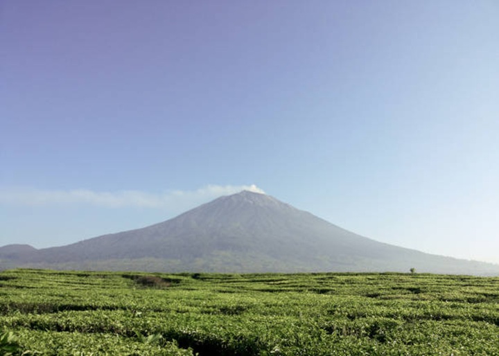 Mount Kerinci is the highest mountain in Sumatra, the highest volcano in Indonesia, and the highest peak in Indonesia outside of Papua