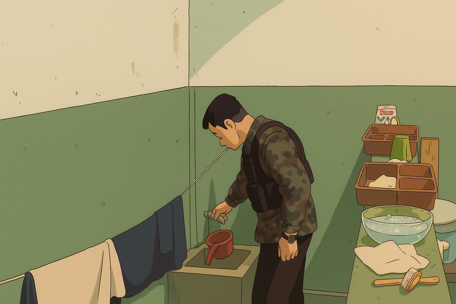 Ilustrasi Penggeledahan Kamar Warga Binaan