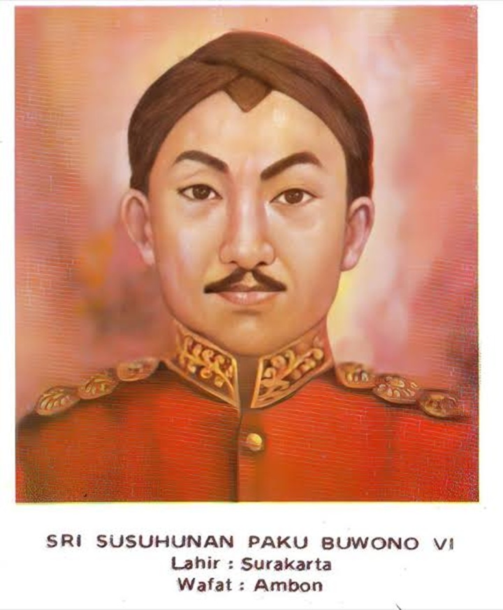 Sri Susuhan Pakubuwono. (Pinterest).