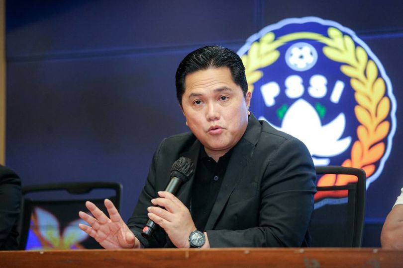 Ketua Umum PSSI, Erick Tohir. (Sumber foto: Bola,net)