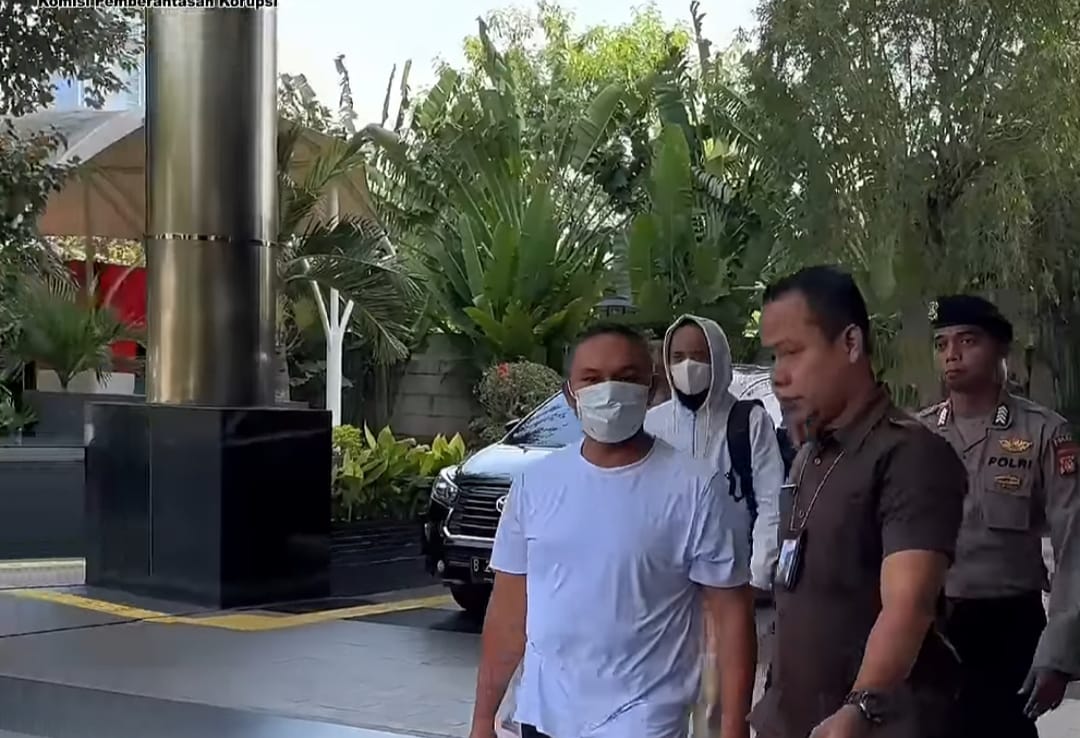 KPK resmi menetapkan Gubenur Riau, Abdul Wahid sebagai tersangka kasus dugaan korupsi infrastruktur. (Dok KPK)