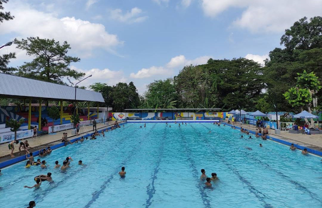 Suasana pemandian Kebon Agung, Jember (Foto: Google maps)