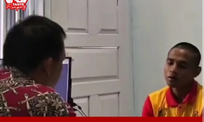 seorang napi di Lapas Sukabumi yang menolak untuk dibebaskan. (Dok. Akun instagram tante rempong official)