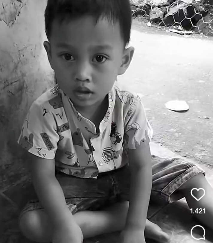 foto Alvaro yang hilang selama 8 bukan dan di temukan dalam kondisi meningal tragis, diduga pembunuhnya ayah tiri sendiri. ( Dok. Instagram warung jurnalis)
