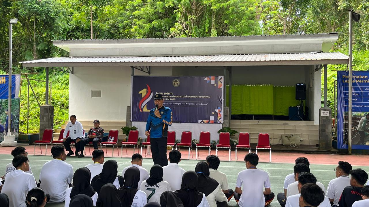 Kalapas Ngaseman Berikan  Pembekalan Peserta Pemagangan Wilayah Nusakambangan