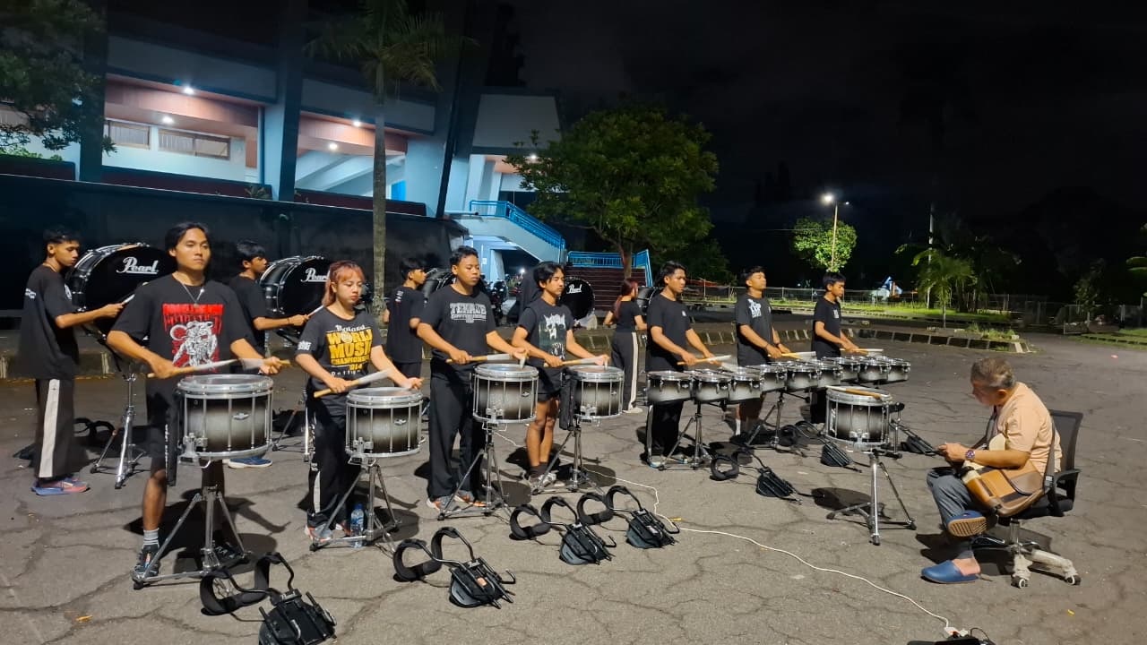 ASAL SKILL: JMB terus melakukan serangkaian latihan sebelum tanding di Jakarta.