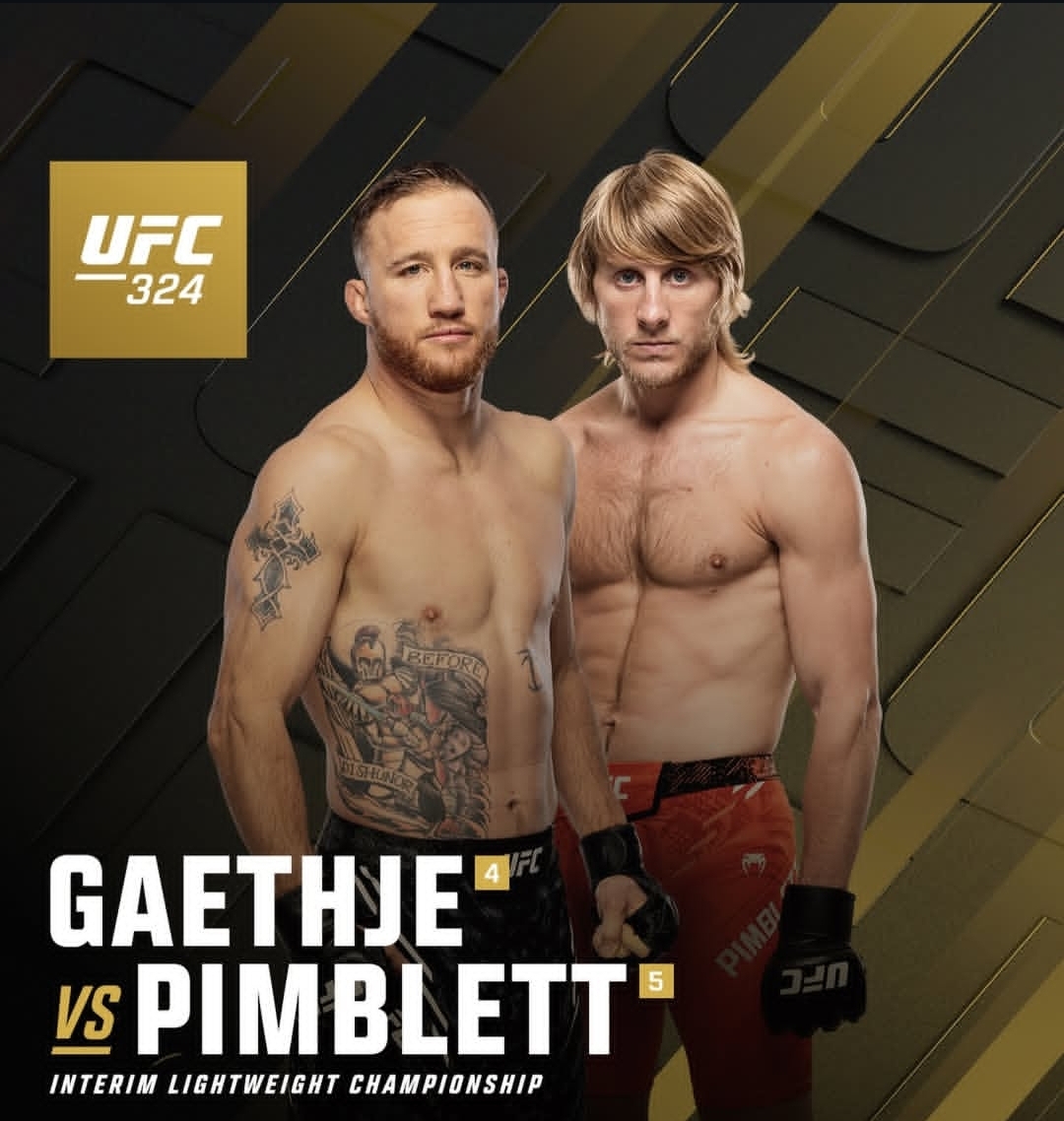 BERSIAP: Justin Gaethje vs Paddy Pimblett akan bertarung memperebutkan gelar interim (ig:justingaethje)