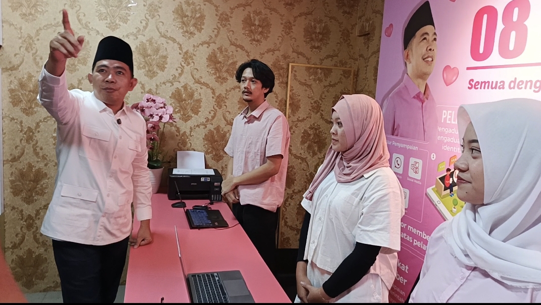 SIAP TINDAK LANJUTI ADUAN: Command Center Wadul Guse di Kantor Pemkab Jember.