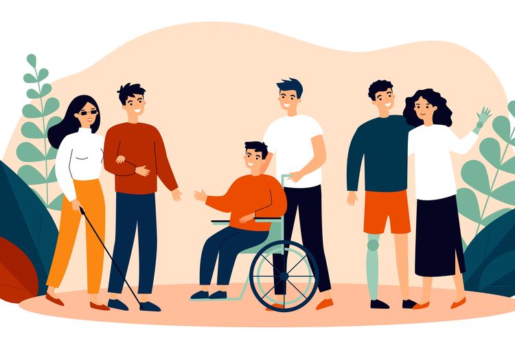 Ilustrasi Disabilitas