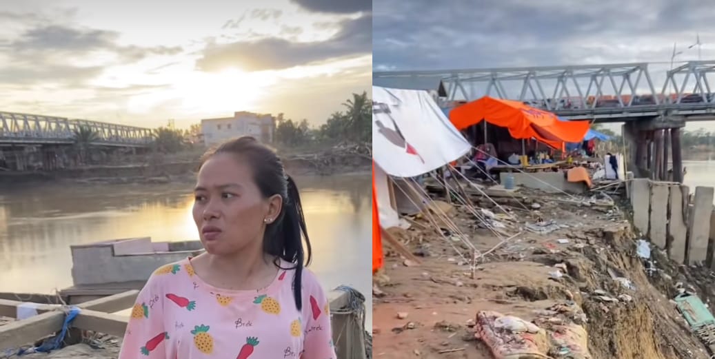 Tangkapan layar seorang warga Kota Lintang Bawah, Aceh yang bercerita kondisi mencekam saat banjir bandang menerjang desanya. (TikTok/PAPAY_YA)
