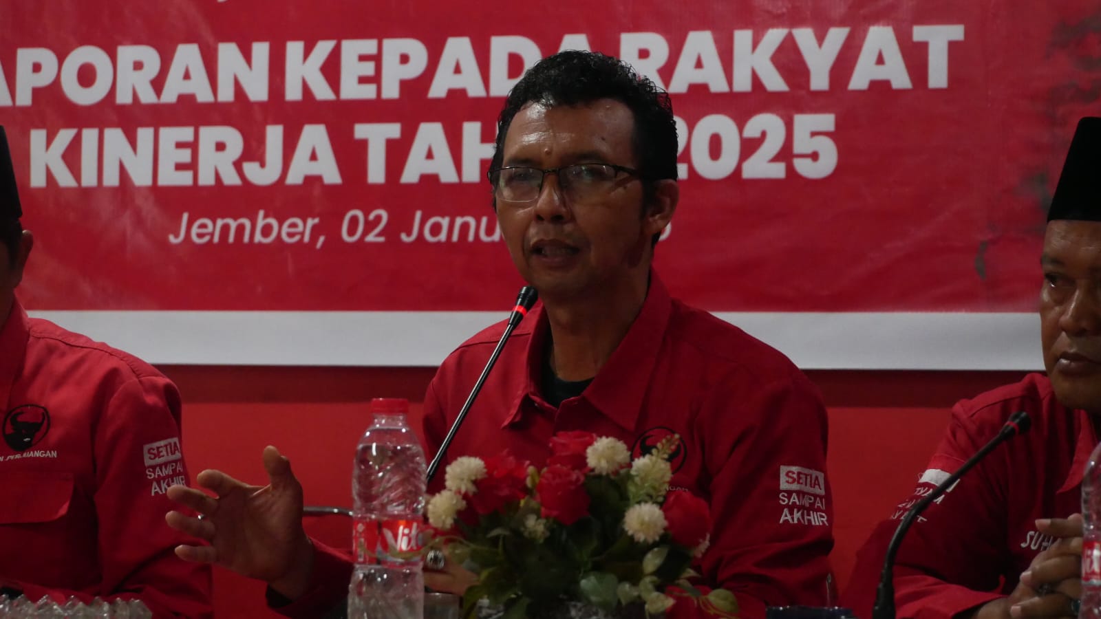 EDY CAHYO PURNOMO  Sekretaris DPC PDI Perjuangan Jember