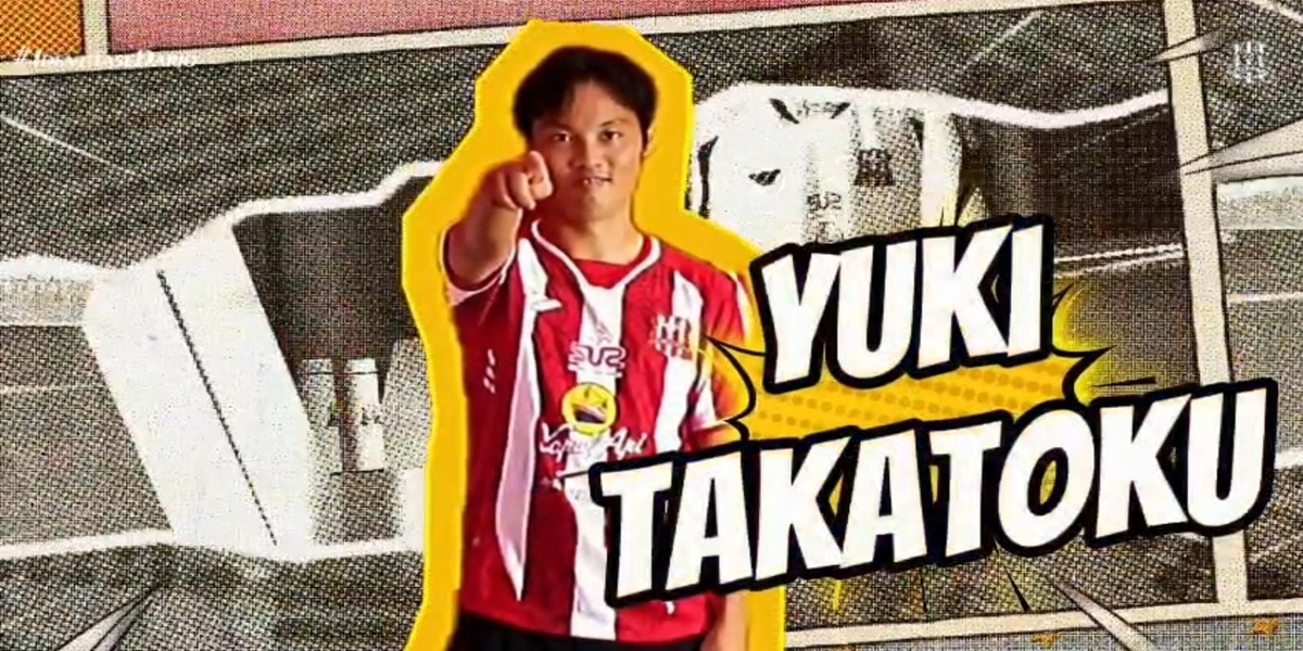 Pemain baru Deltras asal Jepang Yuki Takatoku. (DOK OFFICIAL MEDIA DELTRAS)