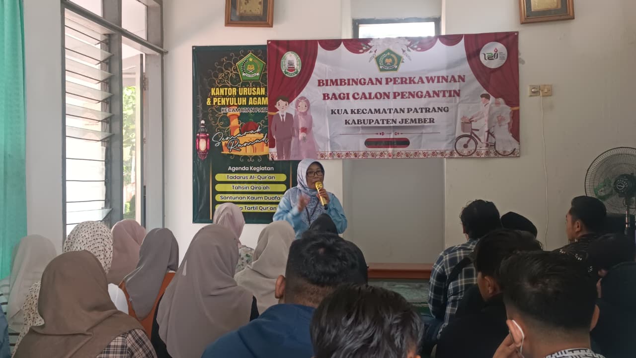 EDUKASI: Forum Bimbingan Kawin pranikah di KUA Kecamatan Patrang beberapa waktu lalu.