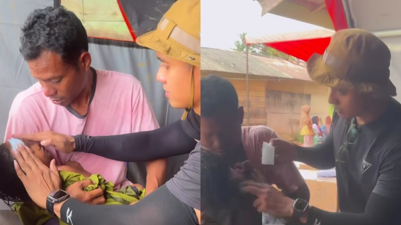 Posko layanan kesehatan yang diperlukan oleh warga terdampak dan penyintas banjir Sumatera. (Instagram/rully_xabian)