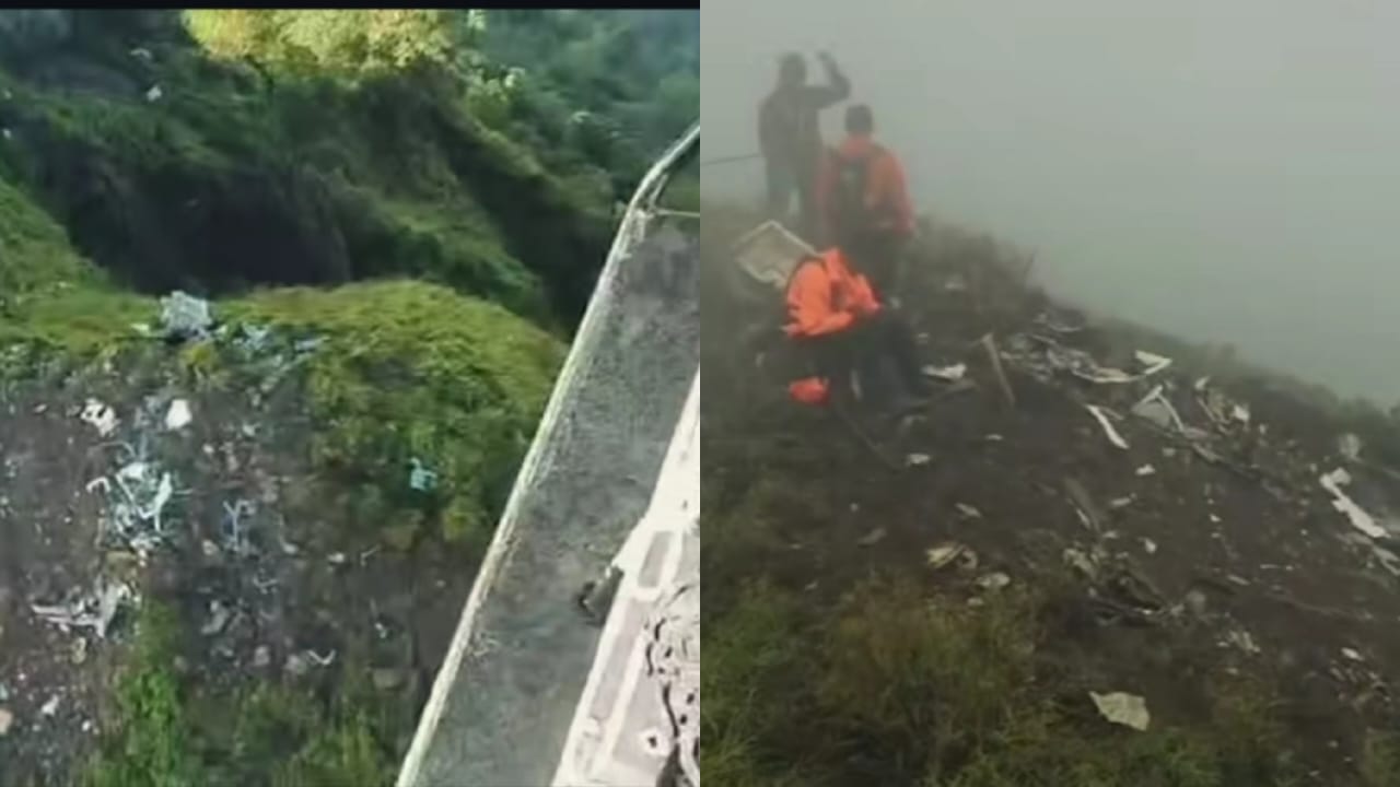 Upaya pencarian dan evakuasi korban pesawat ATR 42-500 di Gunung Bulusaraung, Sulawesi Selatan. (Instagram/kantorsar_makassar)