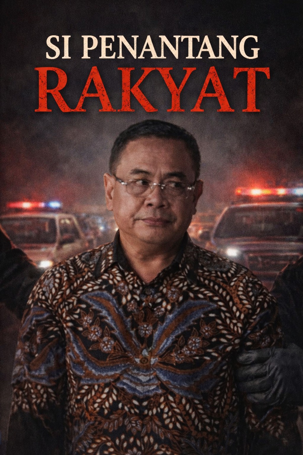 Si Penantang Rakyat Itu Akhir Ditangkap KPK - Foto Ai hanya ilustrasi