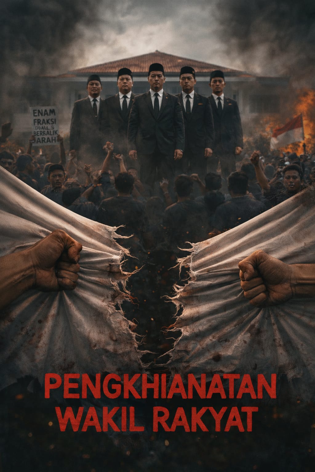 Enam Fraksi Menikam Rakyat, KPK yang Menyudahi - Foto Ai hanya ilustrasi