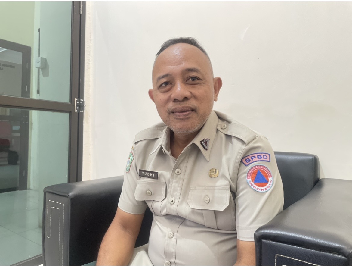 Kabid Kedaruratan dan Logistik, BPBD Lumajang Yudi Cahyono