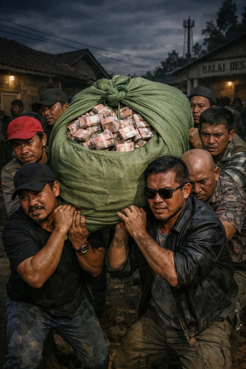 Memang Bangke Sudewo, Perangkat Desa Dipalak Terkumpul&nbsp; 2,6 Miliar - Foto Ai hanya ilustrasi