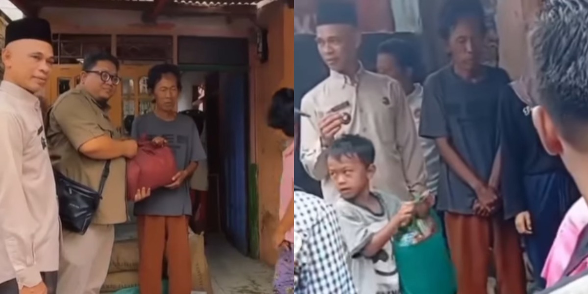 Menyoroti viralnya pedagang es jadul yang dituding menggunakan bahan spons, kini justru mendapatkan berbagai bantuan dari pemerintah setempat. (Instagram.com/@pembasmii.kehaluan)