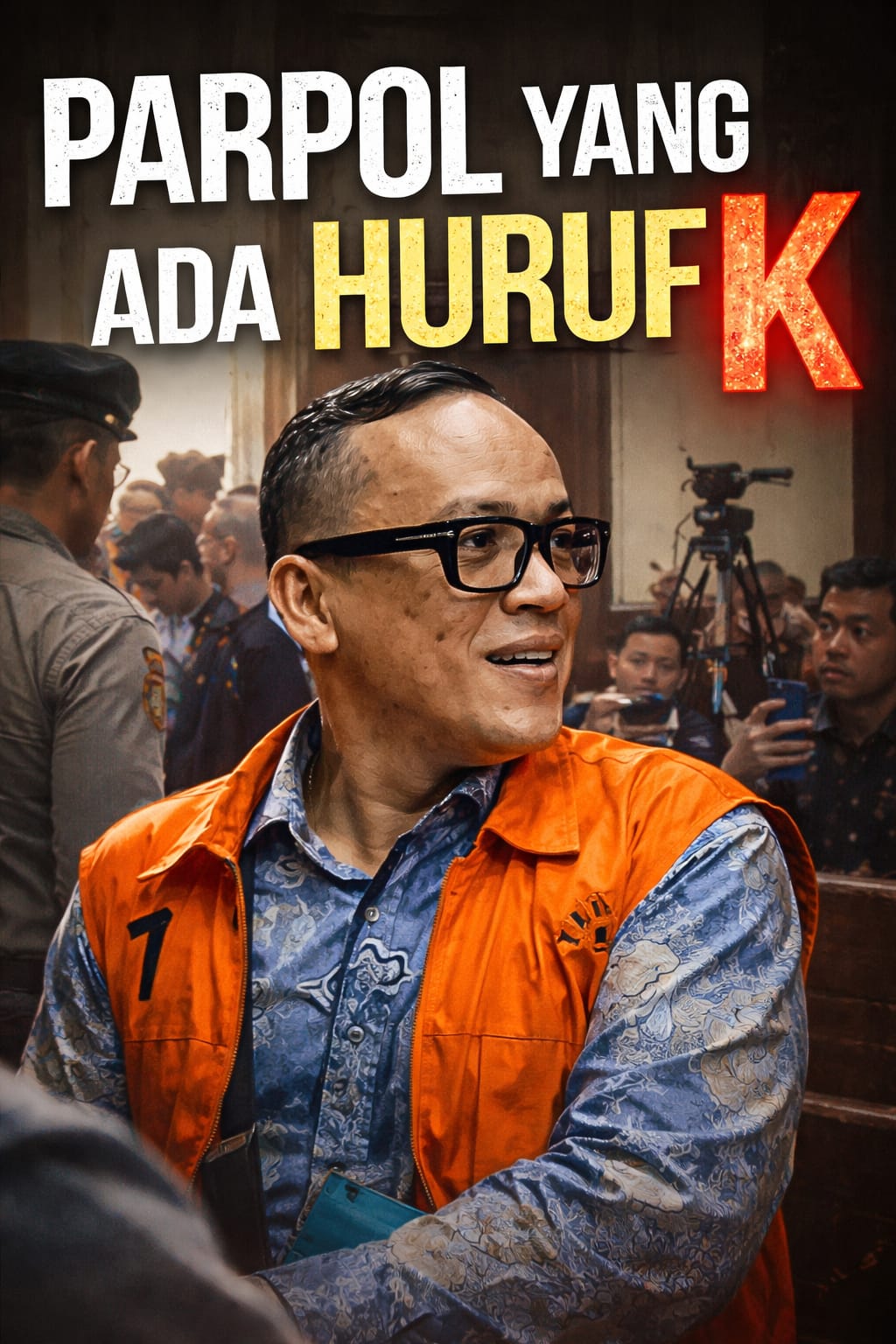 Parpol yang Ada Huruf "K" Menerima Aliran Dana Korupsi K3 -&nbsp;Foto Ai hanya ilustrasi