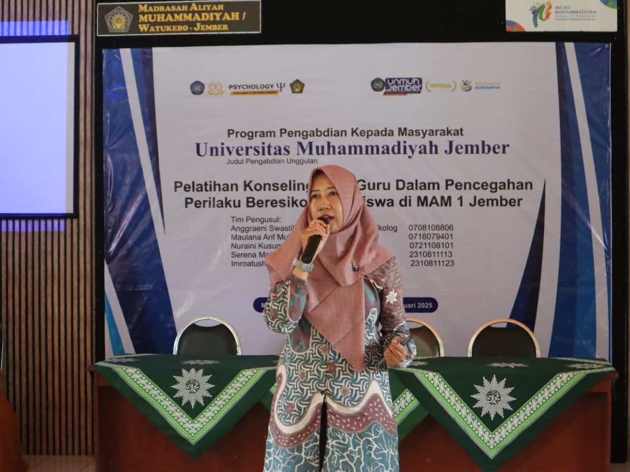 &ldquo;Ketika siswa merasa diterima dan dipahami, mereka lebih mudah mengembangkan empati, tanggung jawab, serta kontrol diri.&rdquo; ANGGRAENI SWASTIKA SARI, Dosen Psikologi Unmuh Jember.