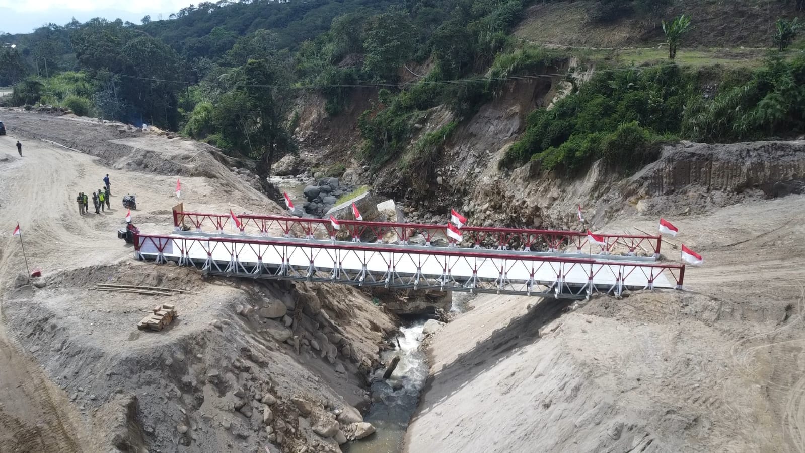 TERBARU: Jembatan Bailey Bener Pepanyi Rampung, Akses Lintas KKA - Bener Meriah Normal