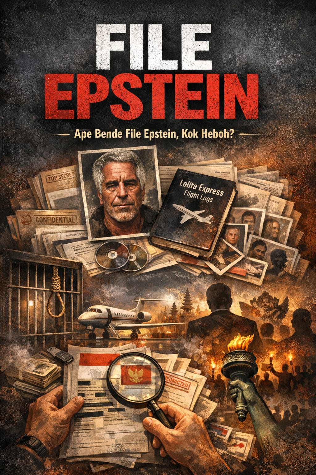Ape Bende File Epstein, Kok Heboh? -&nbsp;Foto Ai hanya ilustrasi