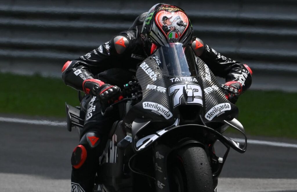 Marco Bezzecchi mengaku cukup puas dengan hasil tes motor Aprilia di Sepang.