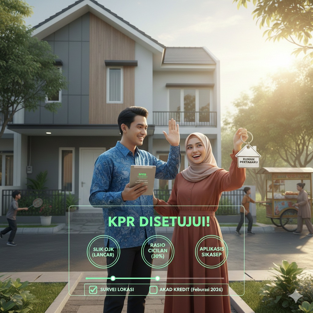 Membeli rumah dengan sistem KPR adalah keputusan dalam hidup, tak boleh sembarangan.