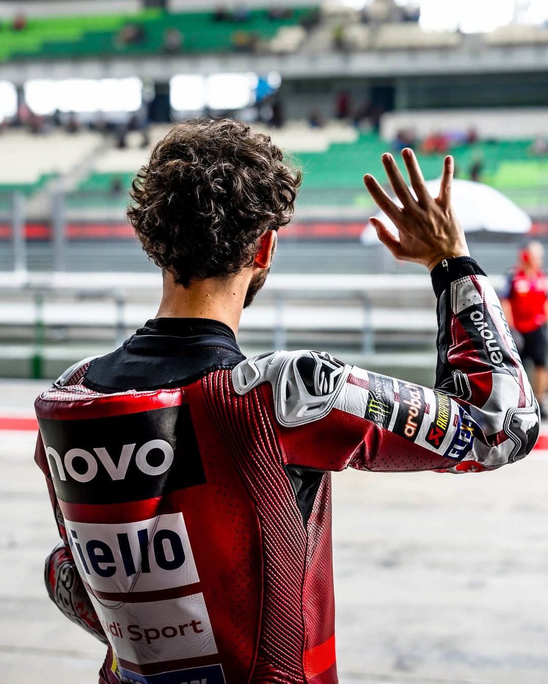 Francesco Bagnaia di Sirkuit Sepang dalam sesi tes pramusim MotoGP 2026.