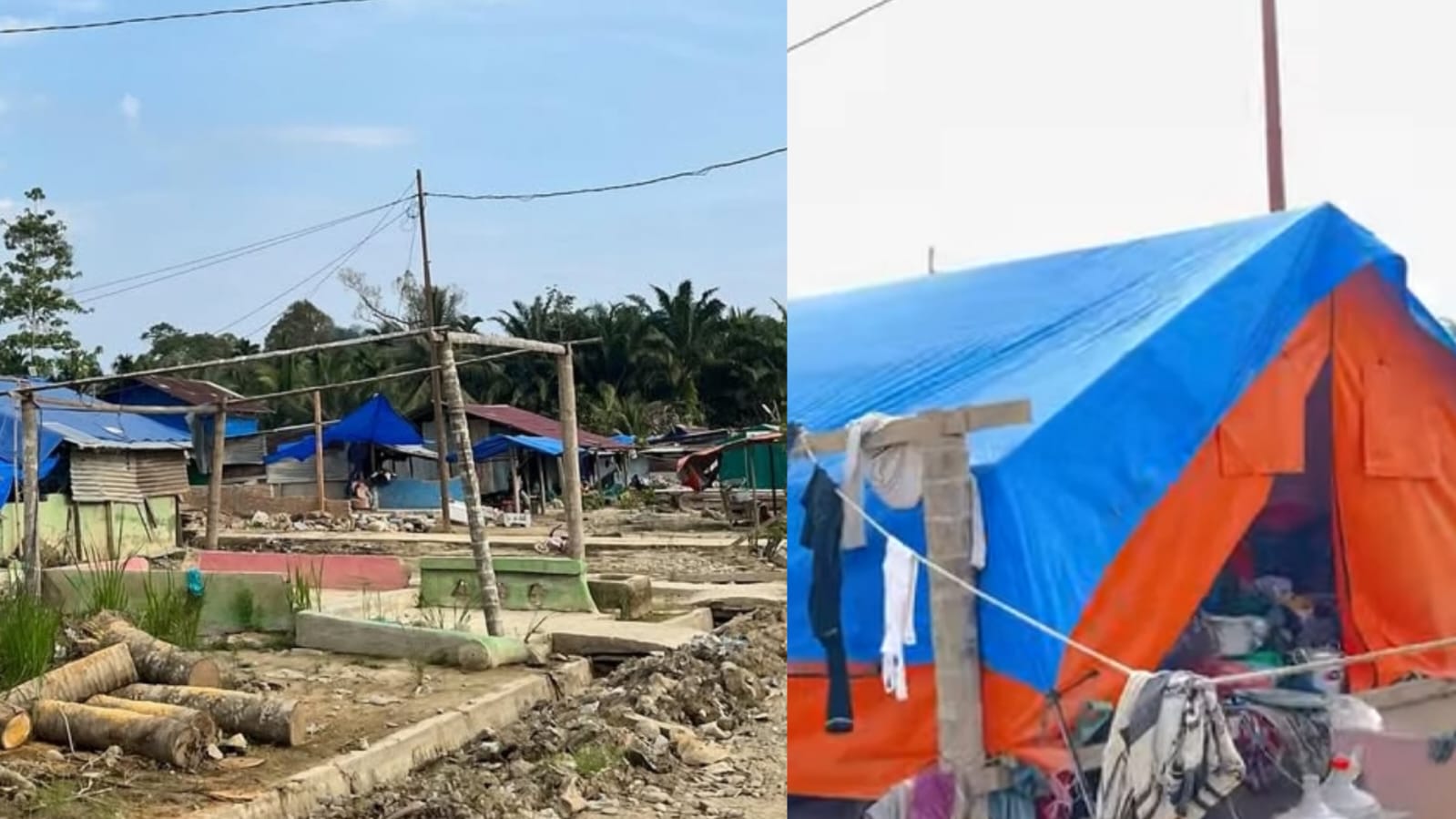 Kondisi terbaru Desa Sekumur, Aceh Tamiang setelah hampir 3 bulan pascabanjir. (Instagram/waracantika06)