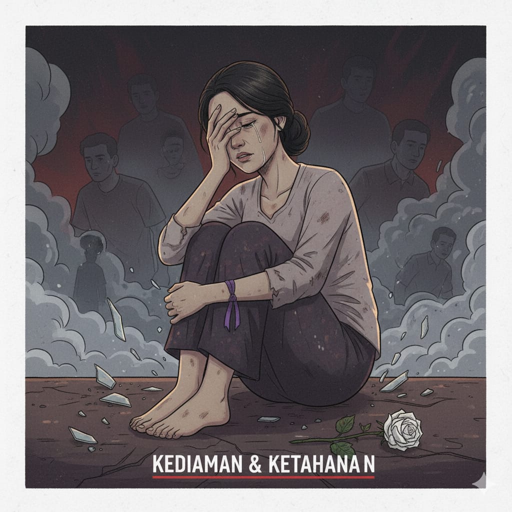 Komnas Perempuan menegaskan bahwa kekerasan seksual massal pada Tragedi Mei 1998 bukanlah isapan jempol, melainkan fakta sejarah yang telah diakui negara. (Ilustrasi JPRJ)