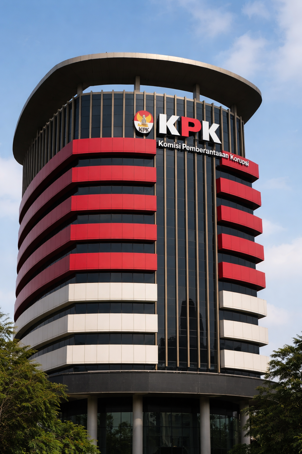 Ilustrasi gedung merah putih (AI:FAQIH)