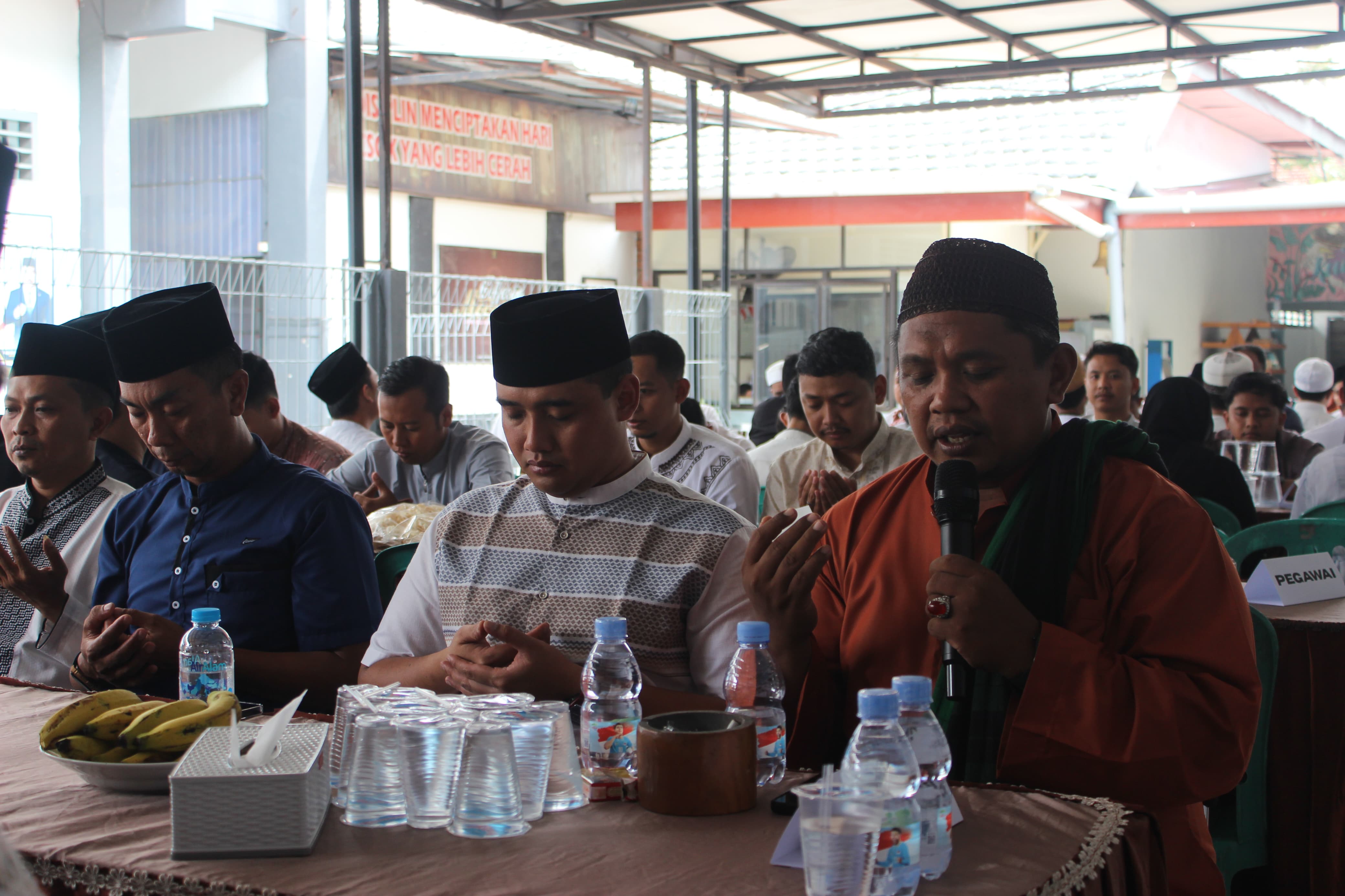 Sebelum memasuki bulan ramadan, warga binaan pemasyarakatan diajak untuk menggelar megengan.