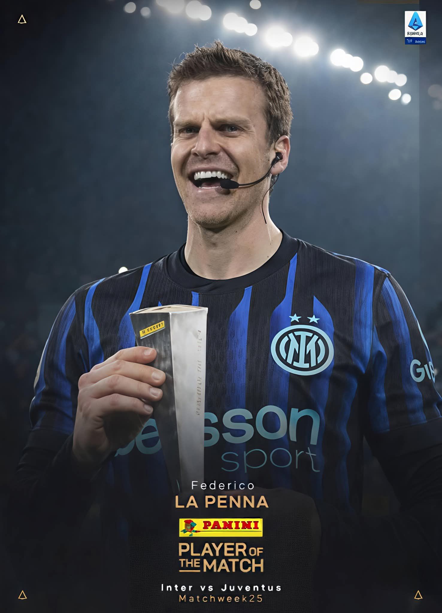 Update terbaru soal kontroversi wasit Federico La Penna di laga Inter Milan vs Juventus.