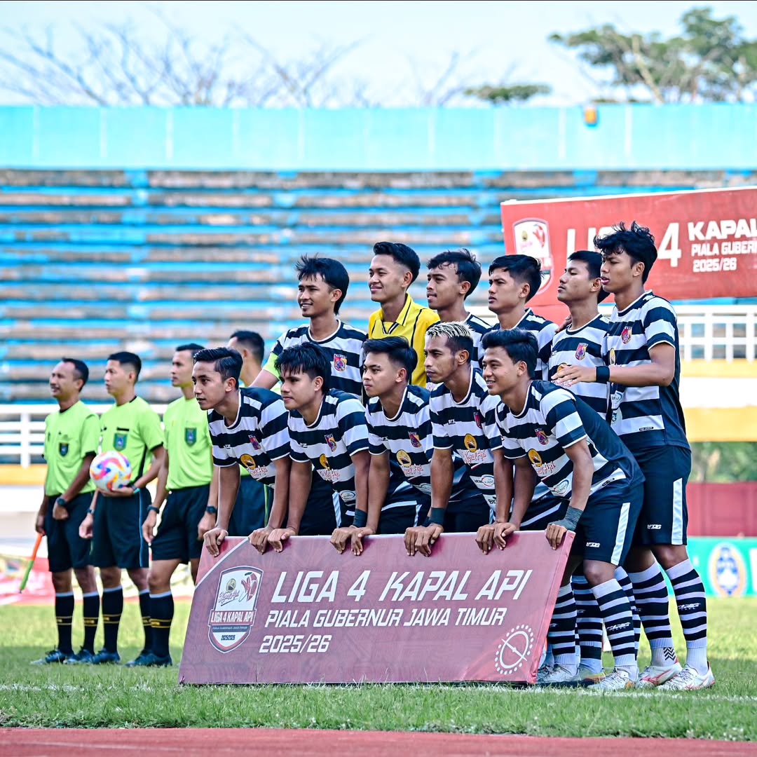 Para punggawa Persid Jember saat lanjutan putaran zona 3 Jatim. (Dok. Official Persid Jember)
