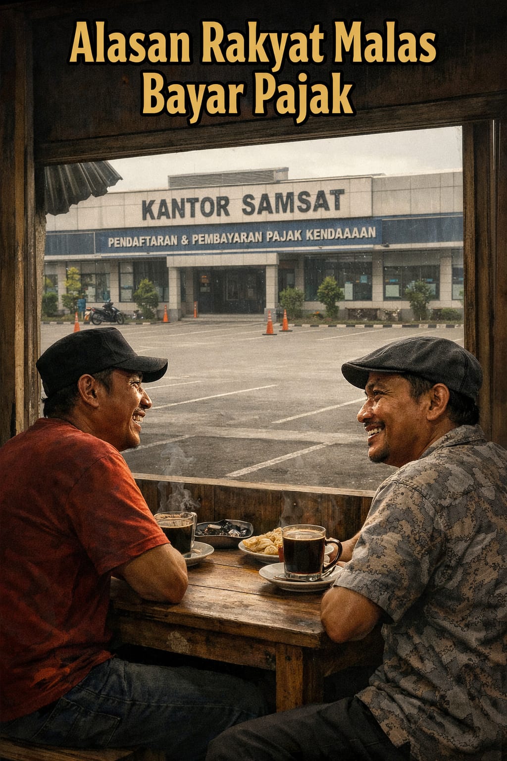 Kenapa Warga Malas atau Menghindar Bayar Pajak Kendaraan? -&nbsp;Foto Ai hanya ilustrasi