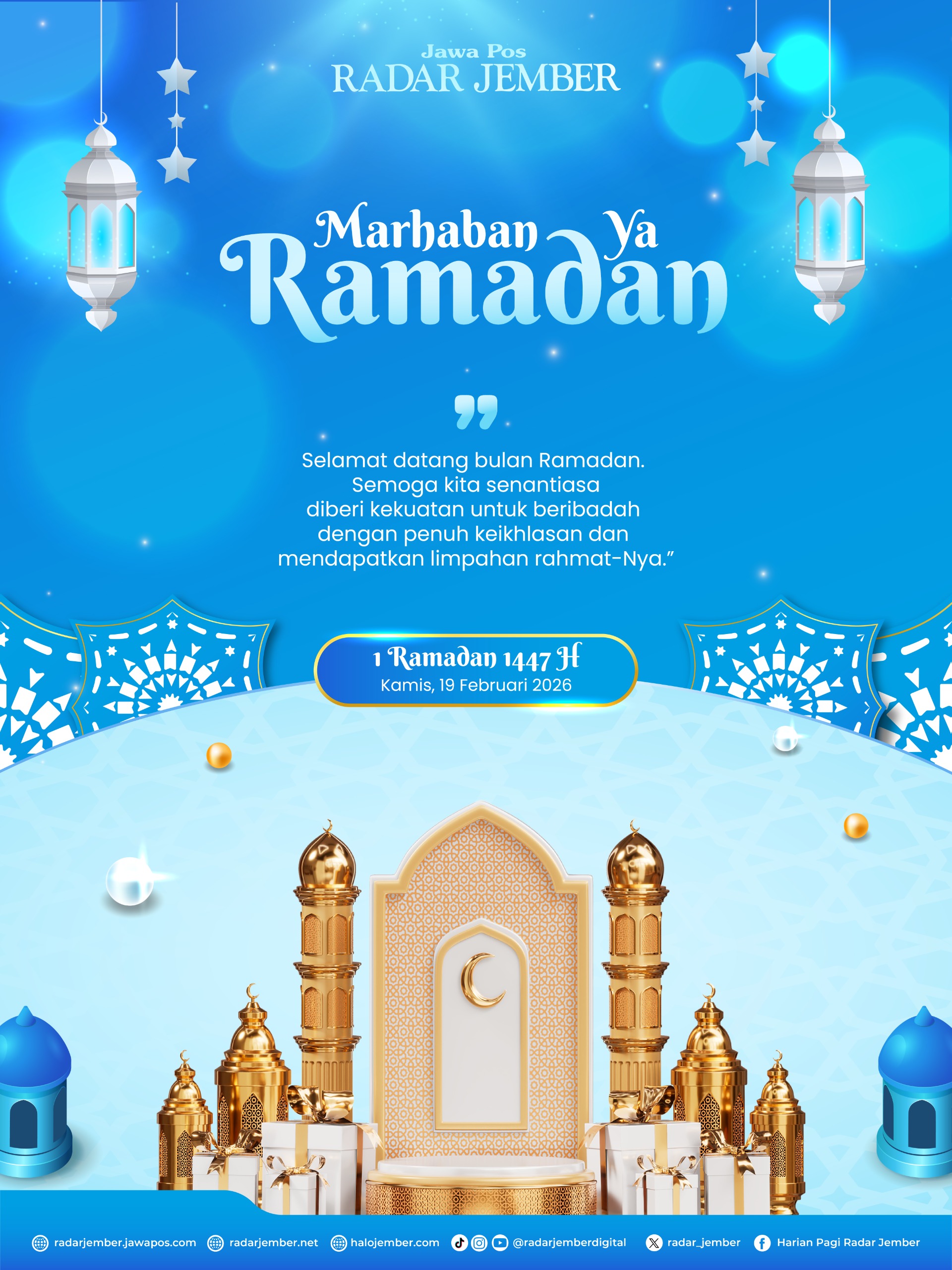 Marhaban ya Ramadan, gambar ucapan bulan puasa