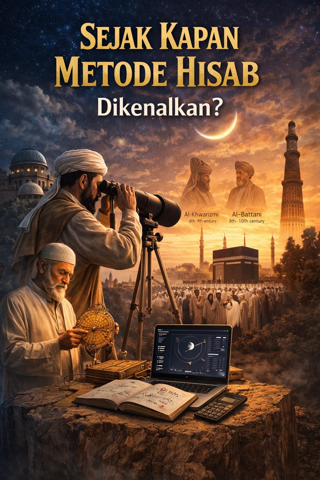 Sejak Kapan Metode Hisab Dikenalkan untuk Menentukan 1 Ramadan? -&nbsp;Foto Ai hanya ilustrasi
