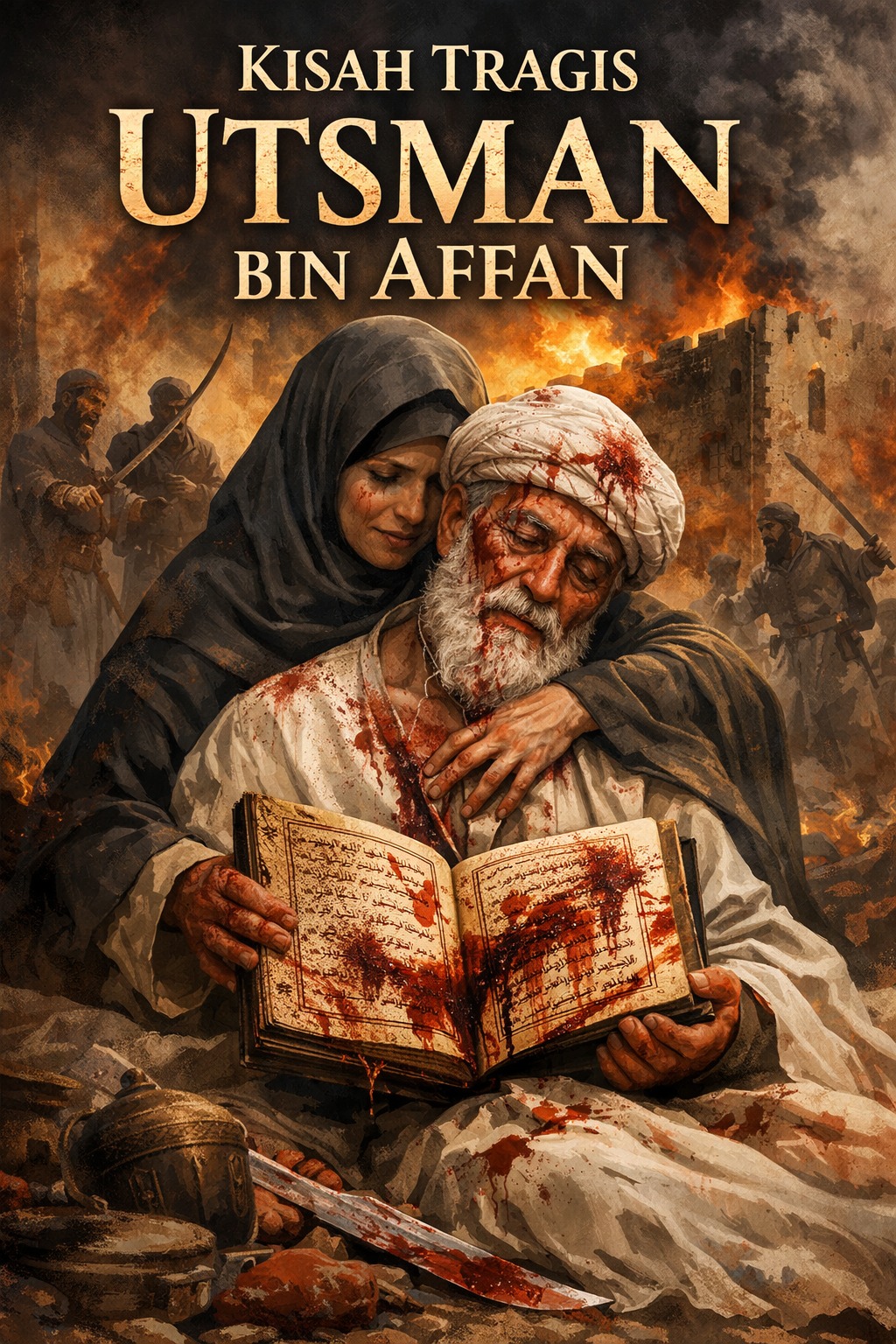 Kisah Tragis Utman bin Affan, 40 Hari Pengepungan, Satu Mushaf Berdarah -&nbsp;Foto Ai hanya ilustrasi  