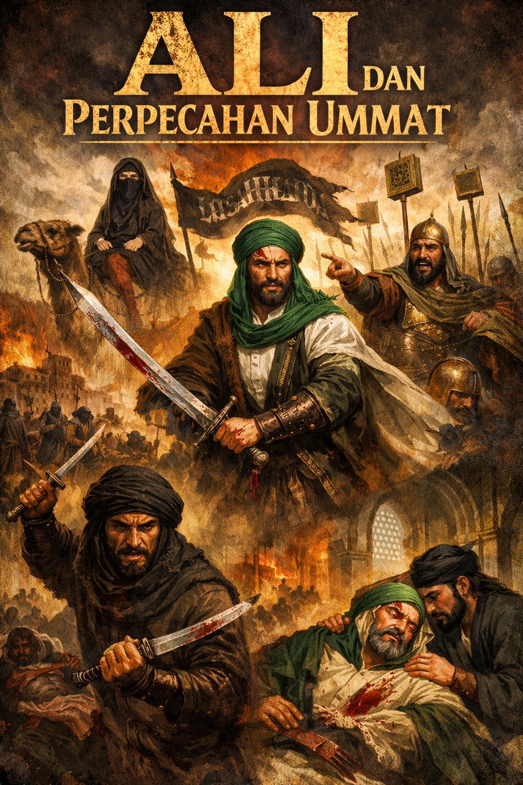Di Masa Ali bin Abi Thalib, Puncak Perpecahan Umat Dimulai -&nbsp;Foto Ai hanya ilustrasi  